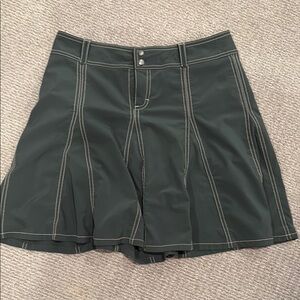 Stylish Green Women's skort